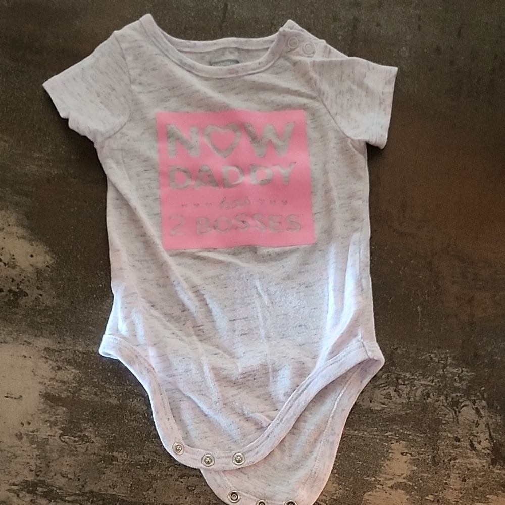 Pink and Grey Kids One Piece